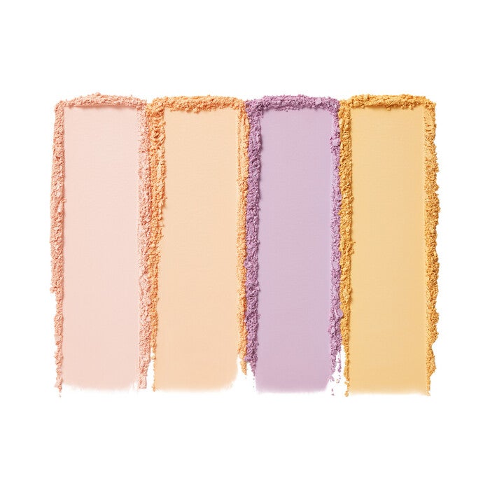 Set It Bright Powder Quad - Medium-Tan Shade Swatches